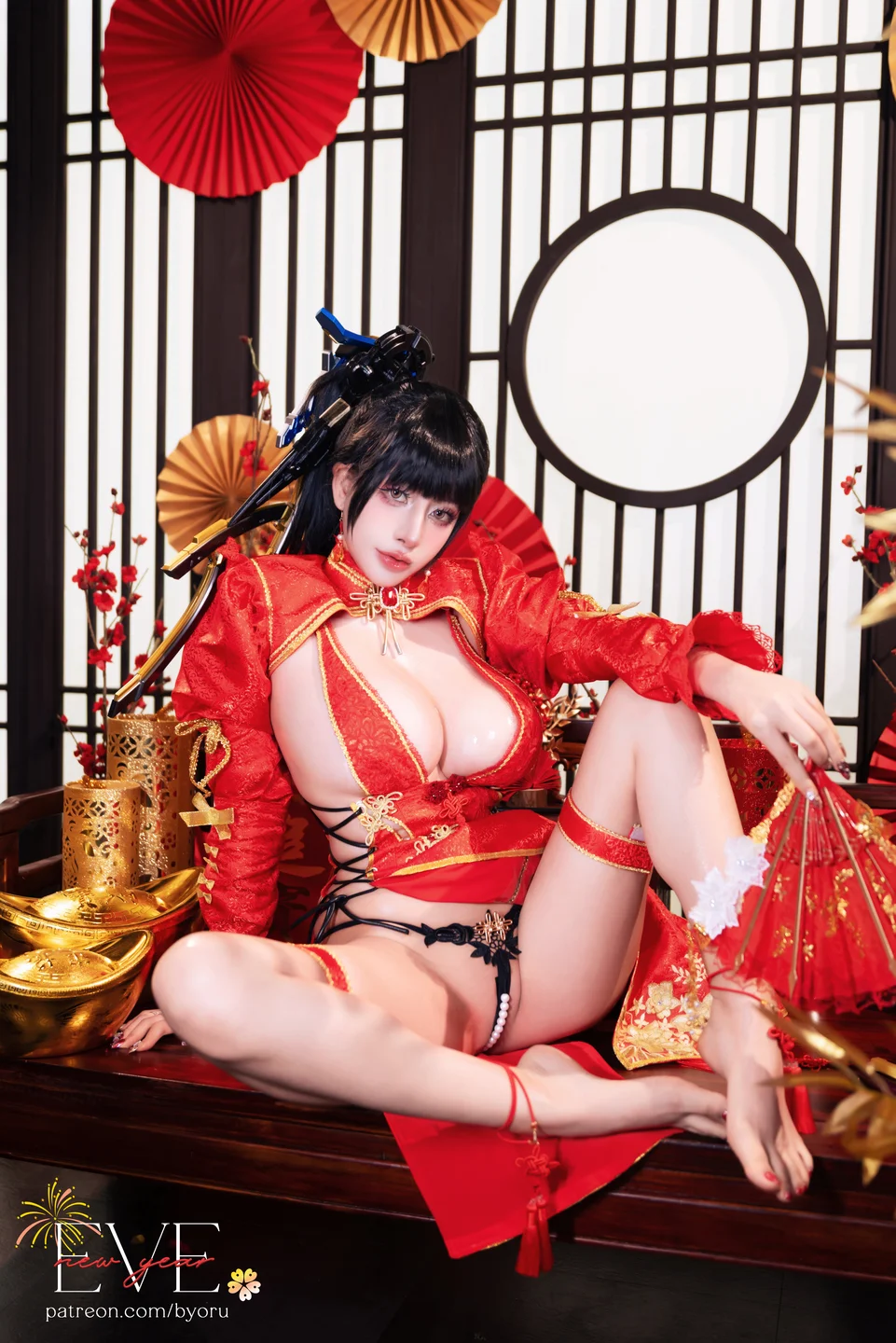 Byoru - Eve New Year Qipao Stellar Blade [62P,19V-2.47GB] tg@simisebaisi 【丝足阁】009.webp